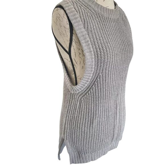 Silence + Noise Urban Outfitters Sweater Small Light Academia Preppy Minimalist - Picture 5 of 12